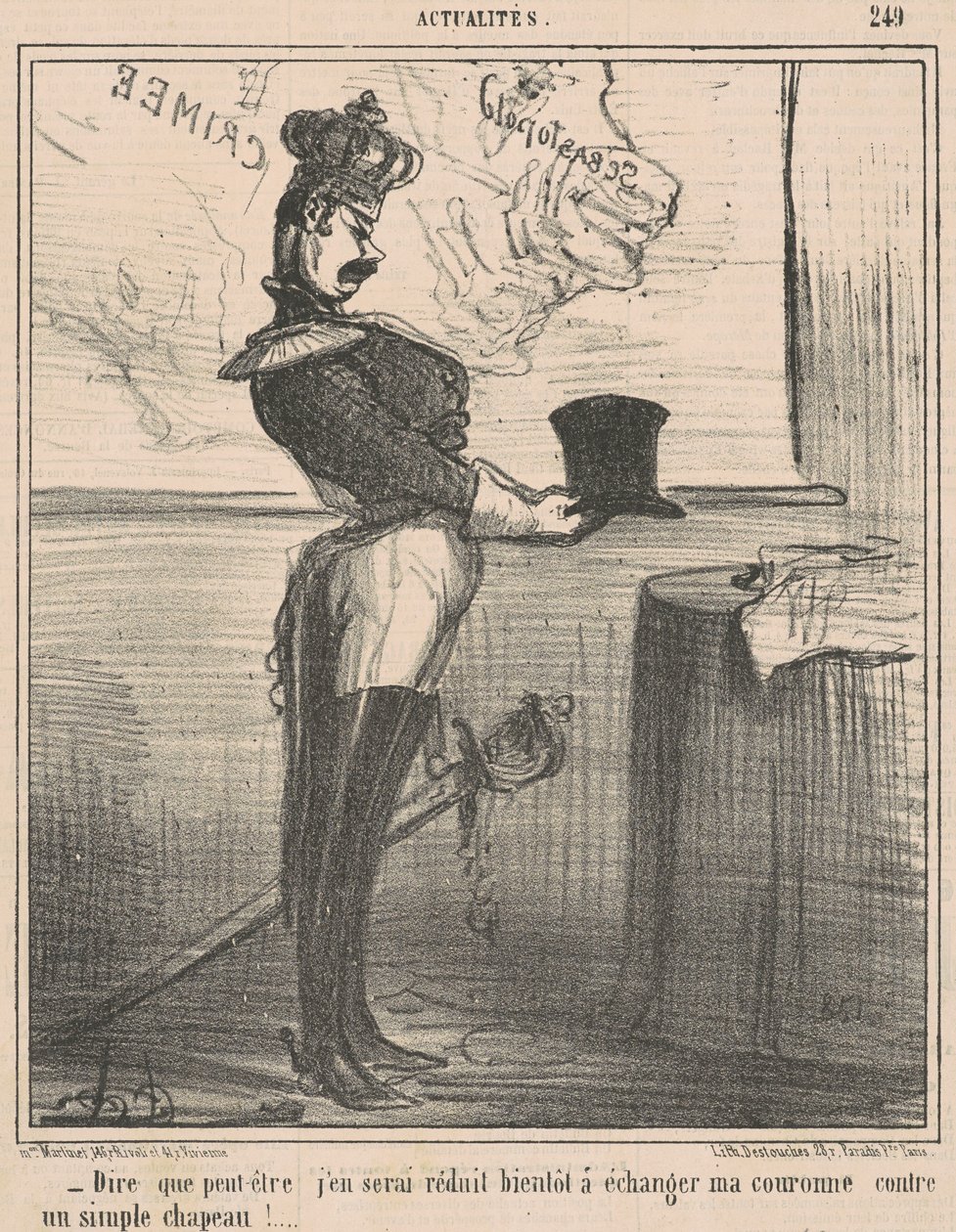 At sige, at jeg måske bliver reduceret til det... af Honoré Daumier