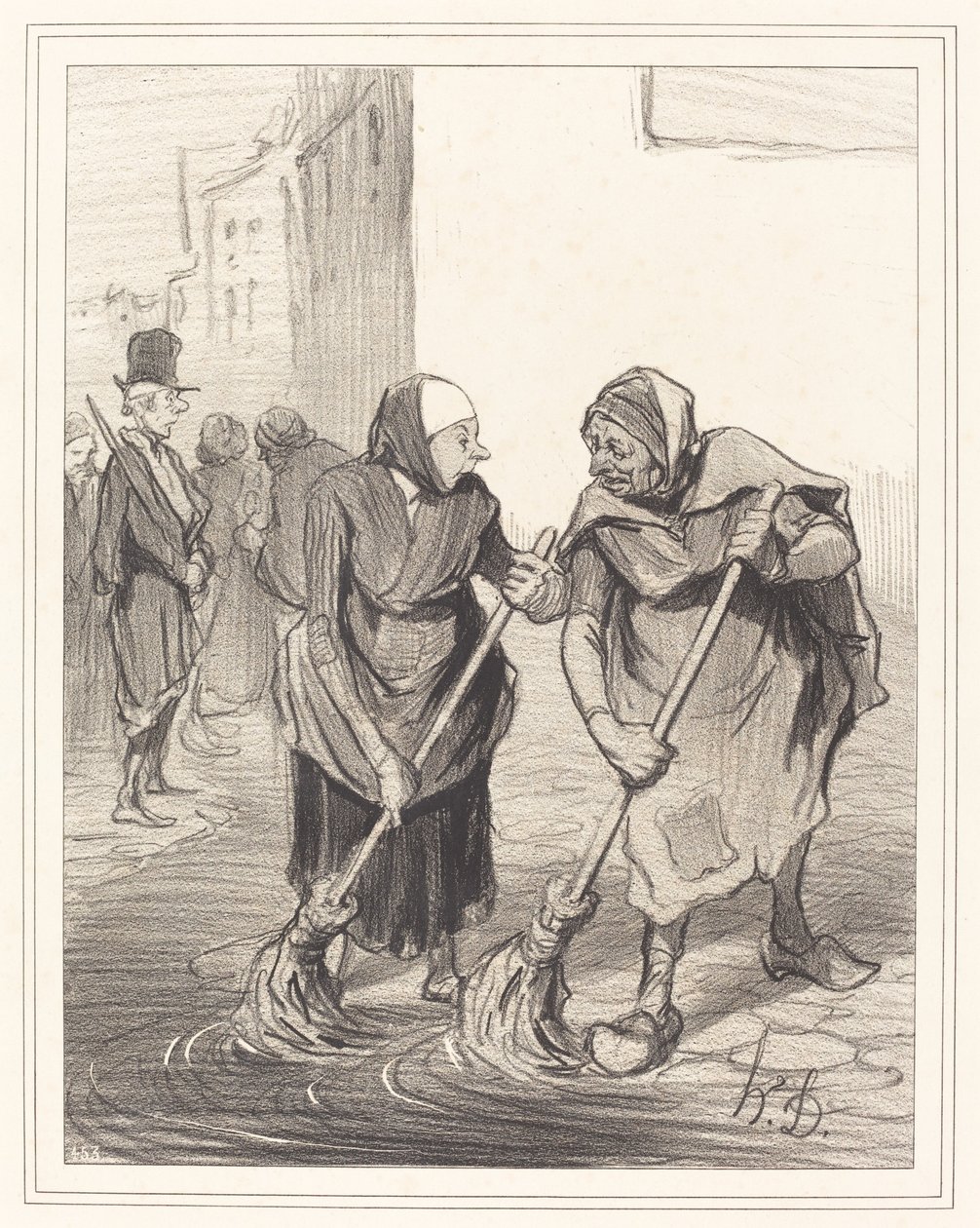 Sig, Mame Gibouard... af Honoré Daumier