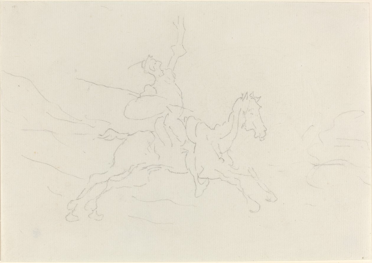 Don Quixote af Honoré Daumier