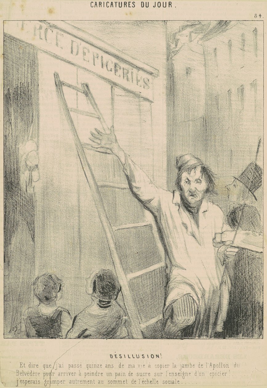 Desillusion! af Honoré Daumier