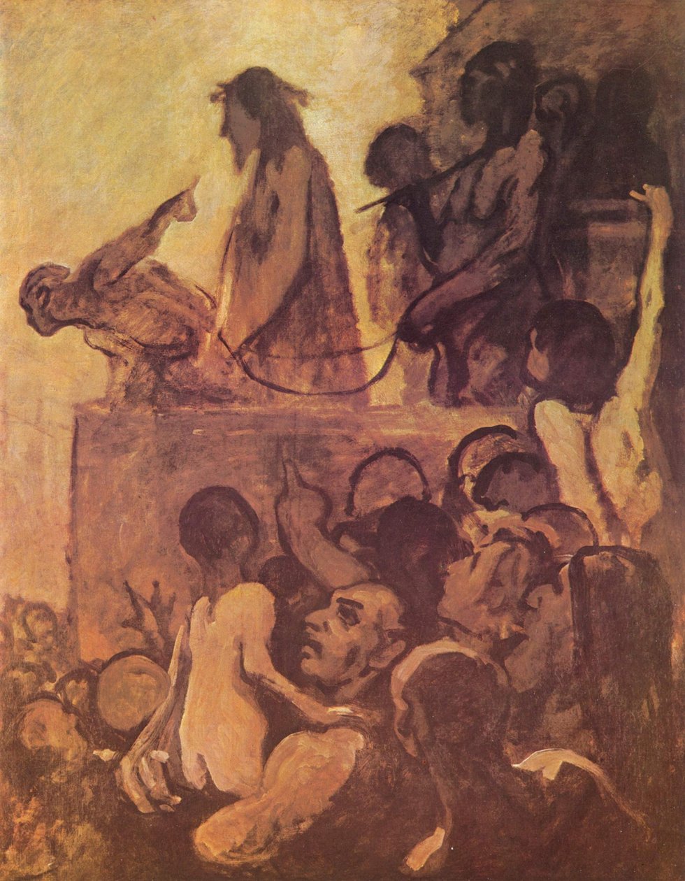 Ecce homo af Honoré Daumier
