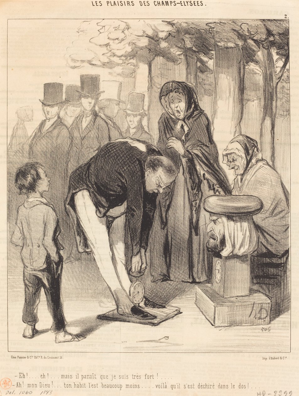 Øh!... Øh!... men det ser ud til at... af Honoré Daumier