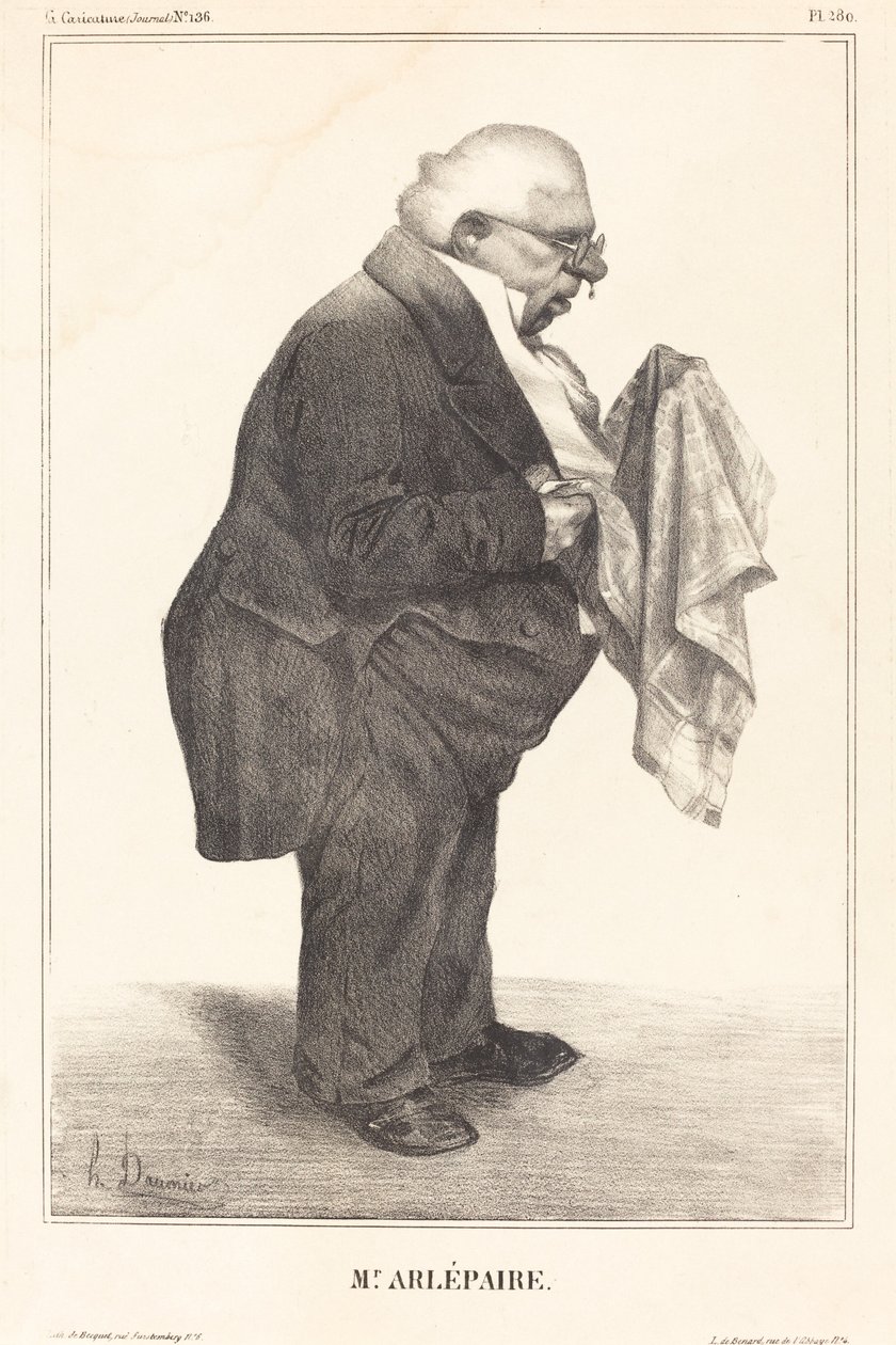 Harrede far af Honoré Daumier