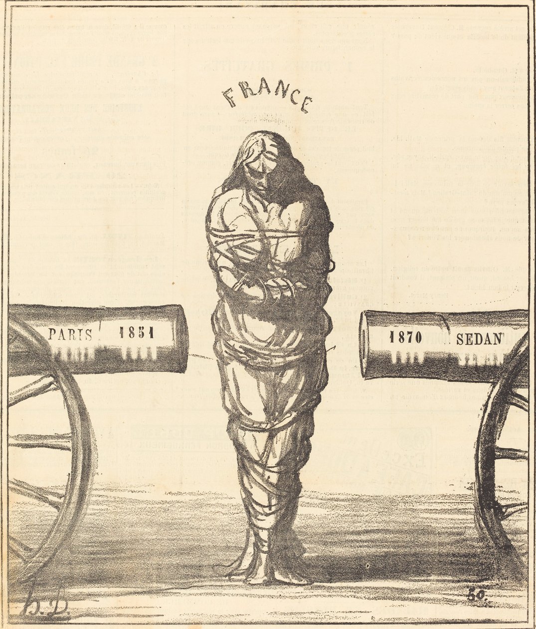 En regeringshistorie af Honoré Daumier