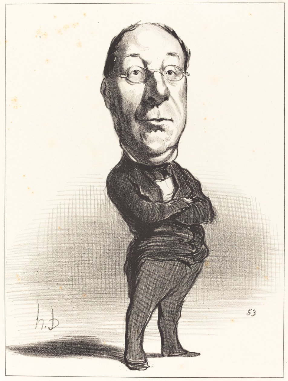 J.-B. Gustave de Laboulie af Honoré Daumier