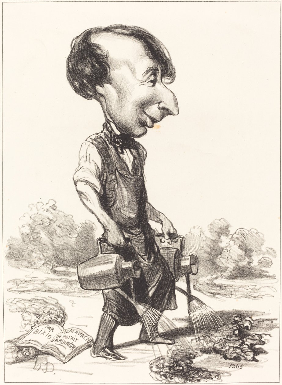 J. Alexandre Bixio af Honoré Daumier