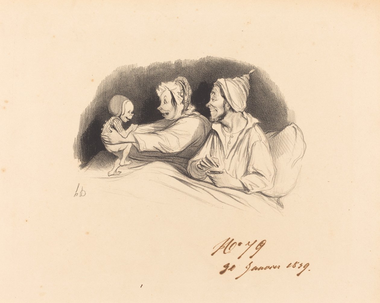 flaske uddannelse af Honoré Daumier