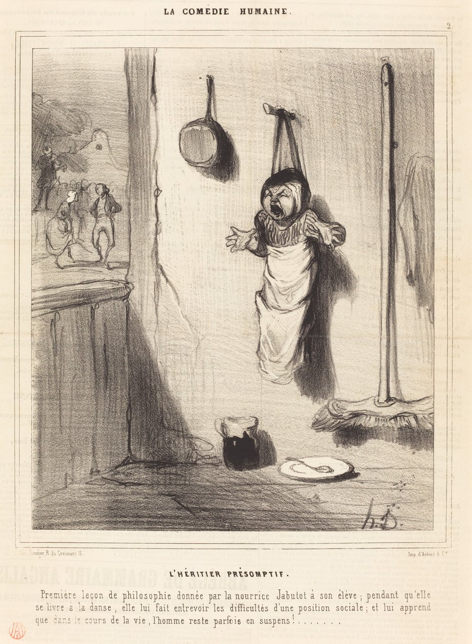 Arvingen af Honoré Daumier