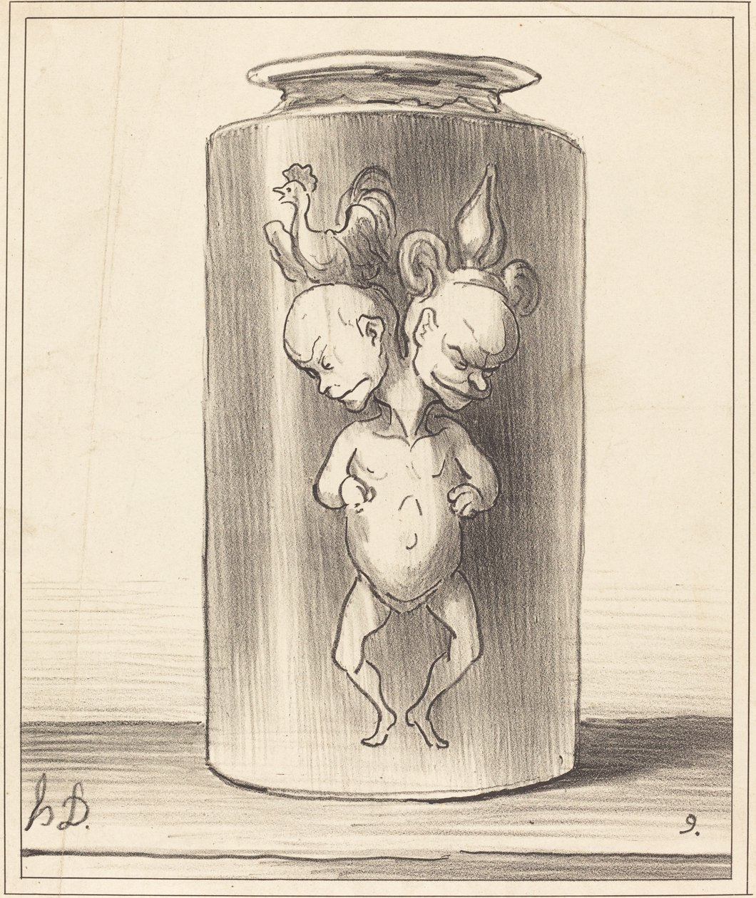 Fusion af Honoré Daumier