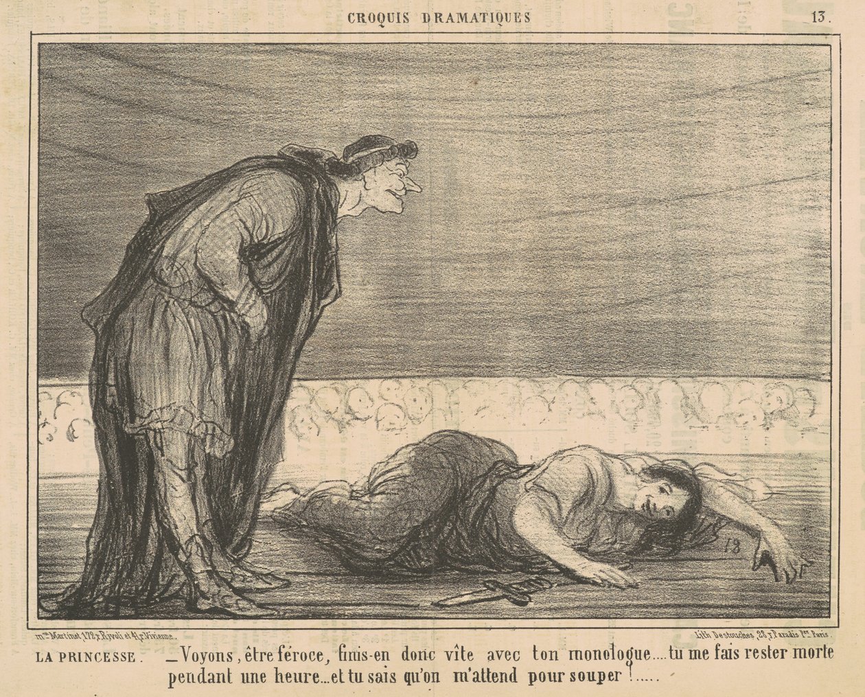 Prinsesse af Honoré Daumier
