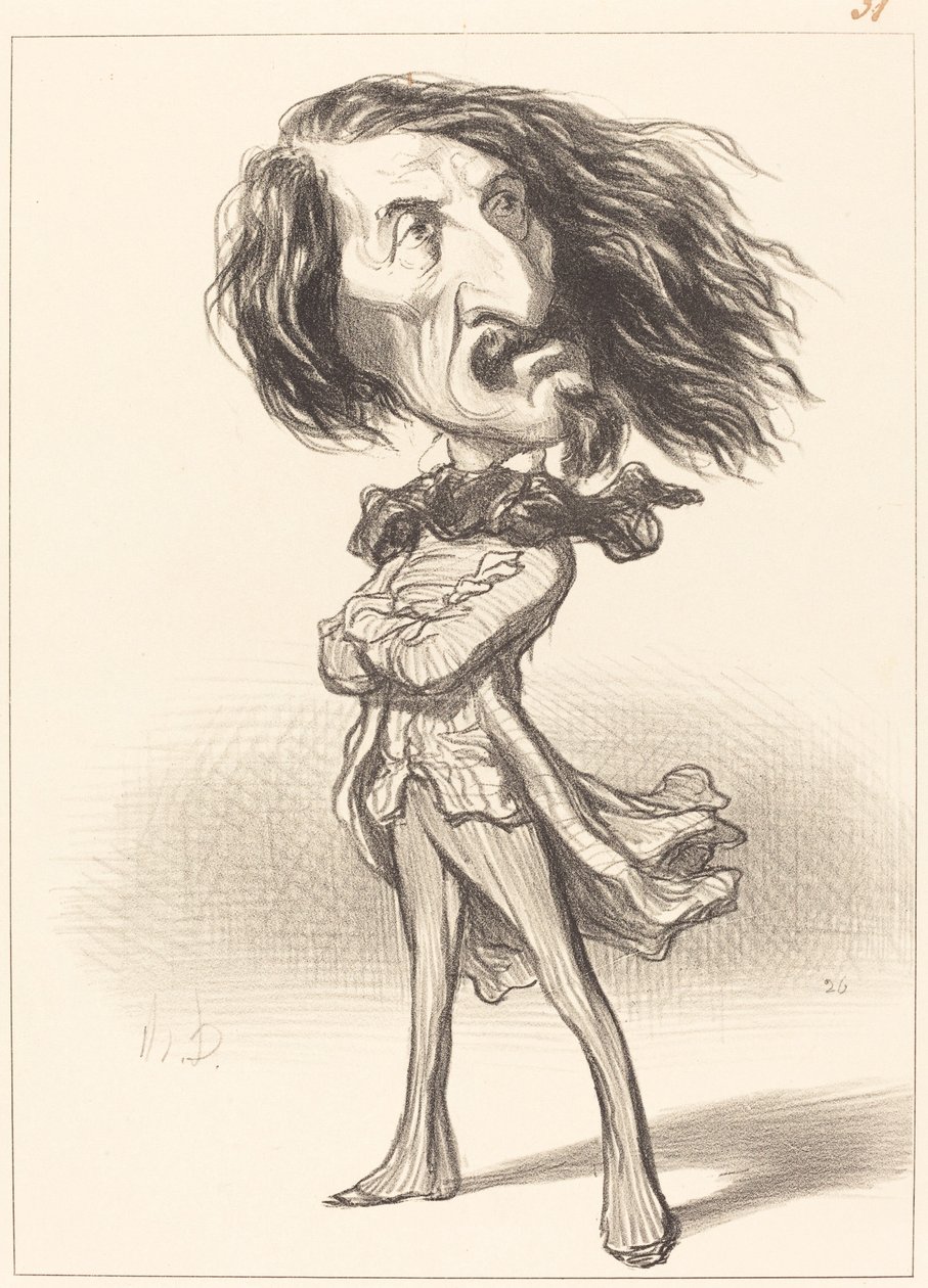 Lagrange af Honoré Daumier