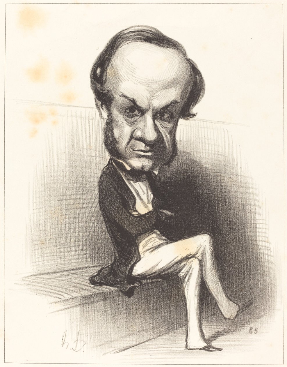 Lannes, hertug af Montebello af Honoré Daumier