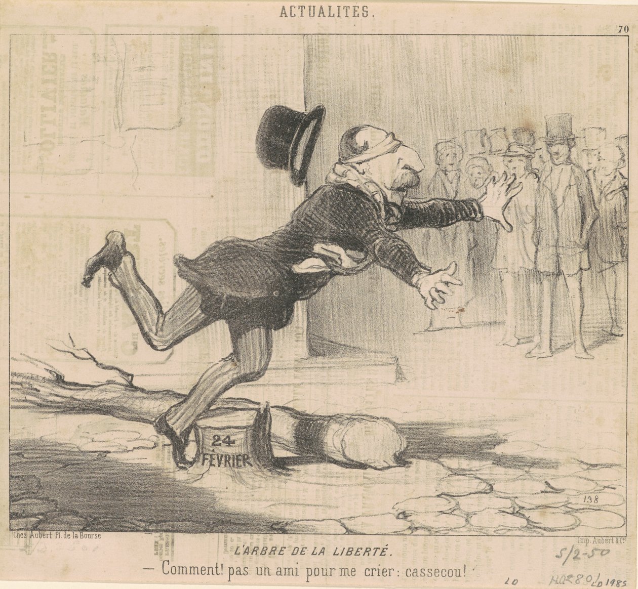 Frihedens træ af Honoré Daumier