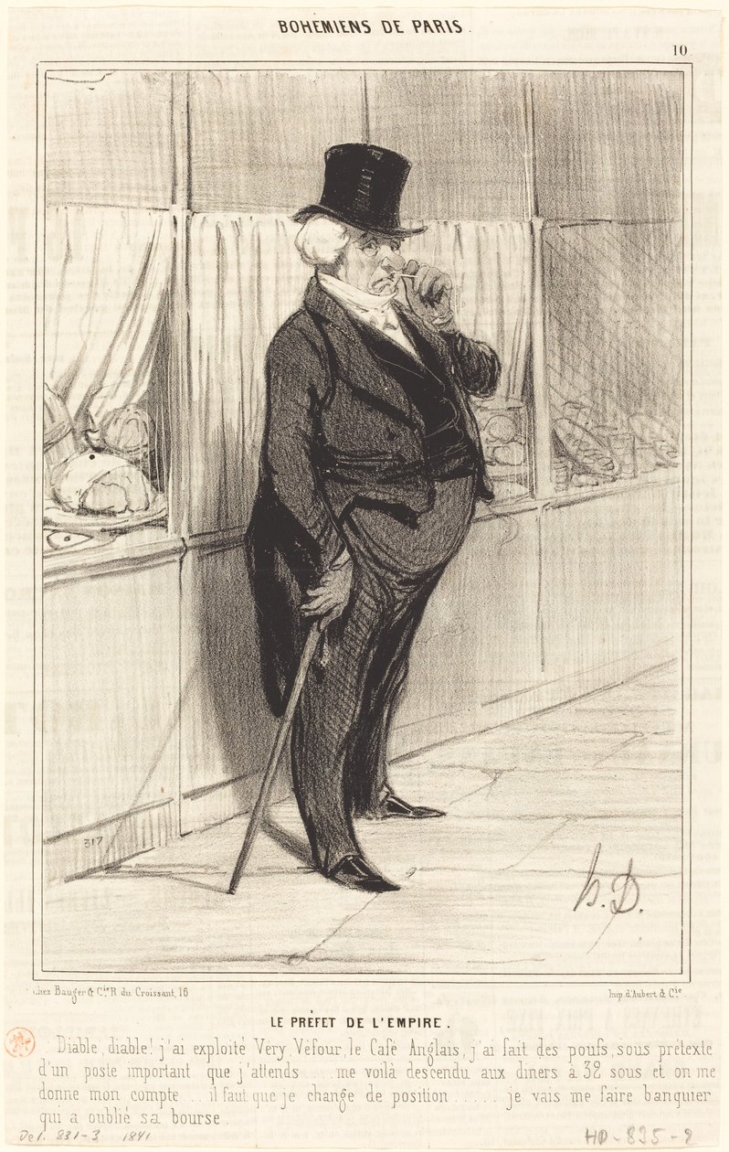 Imperiets præfekt af Honoré Daumier