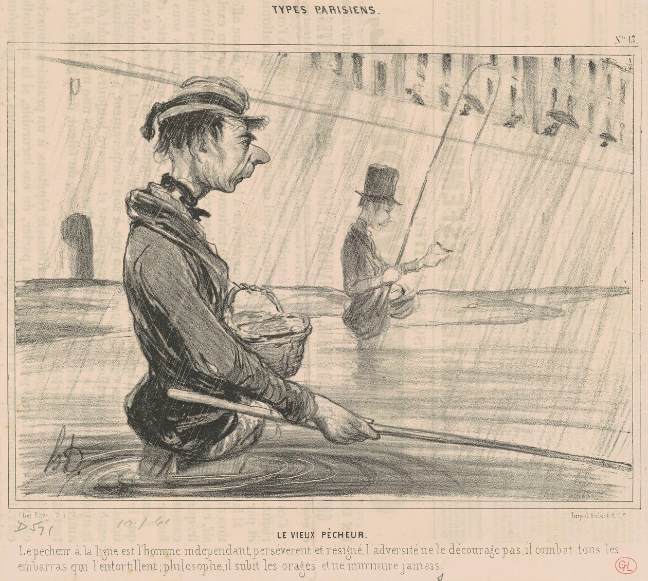 Den gamle Synder af Honoré Daumier