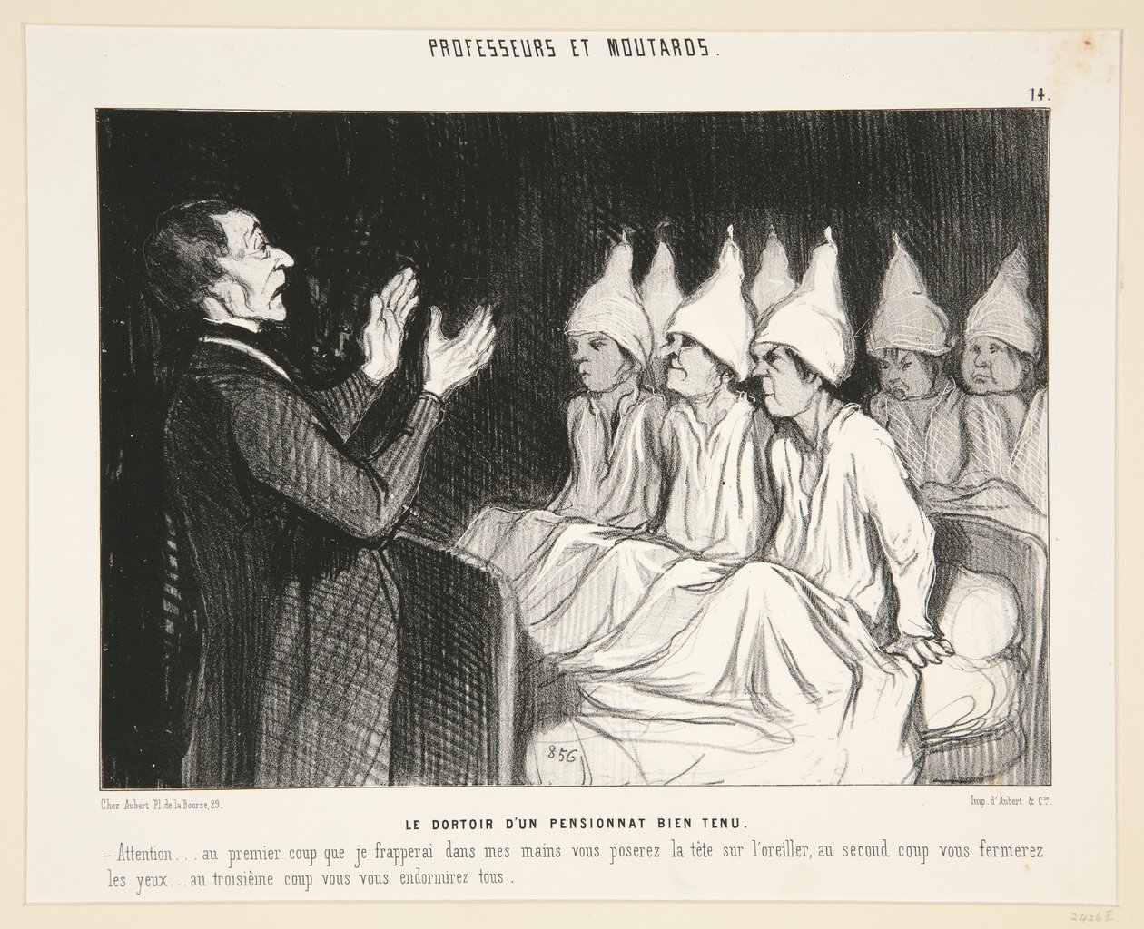 Kollegiet af af Honoré Daumier