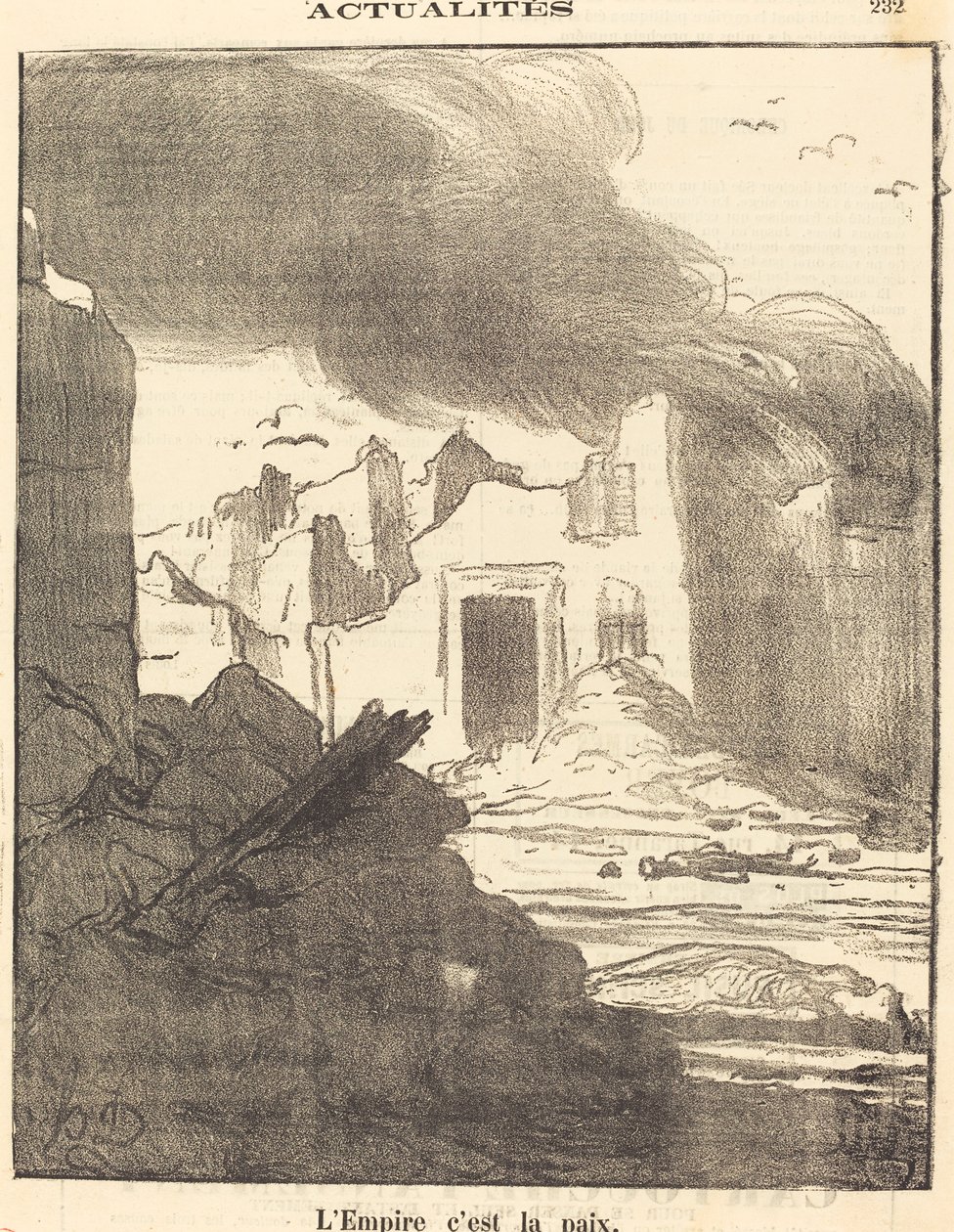 Imperiet er fred af Honoré Daumier