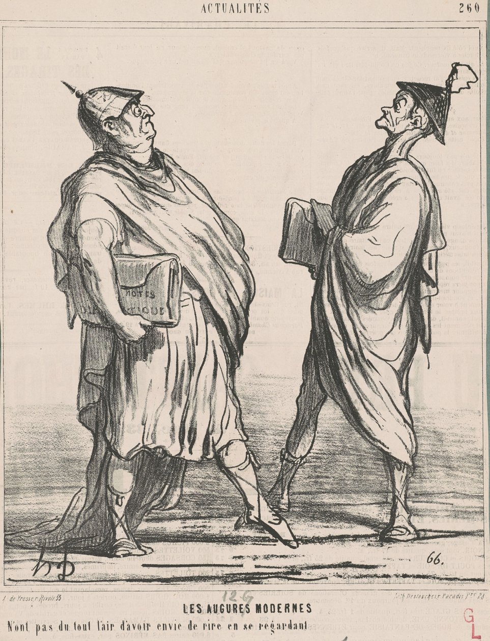 Moderne tegn... af Honoré Daumier