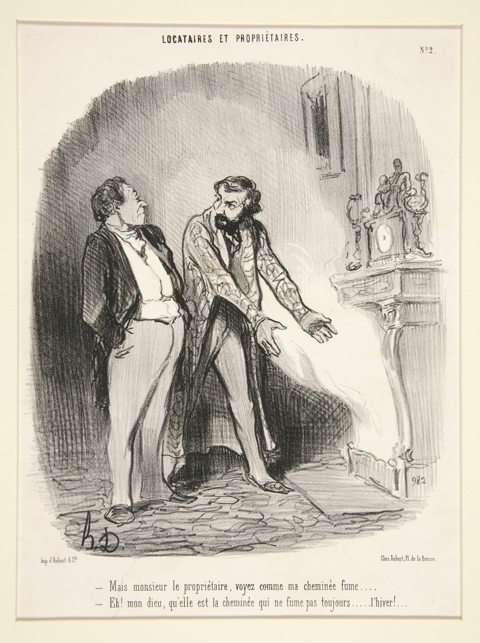 Men hr. ejer af Honoré Daumier
