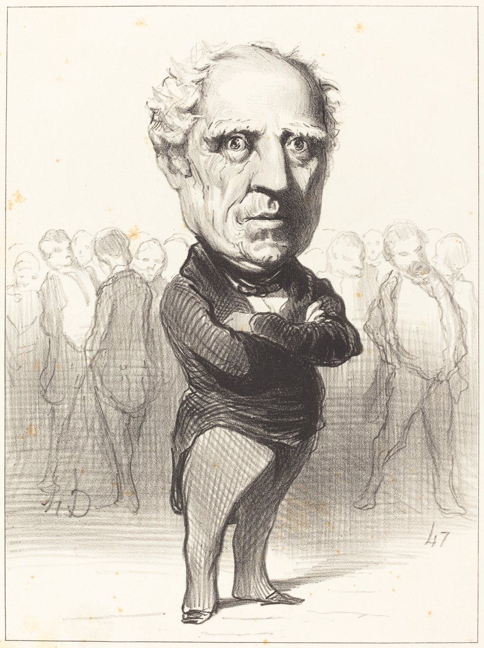 Marskal Bugeaud af Honoré Daumier