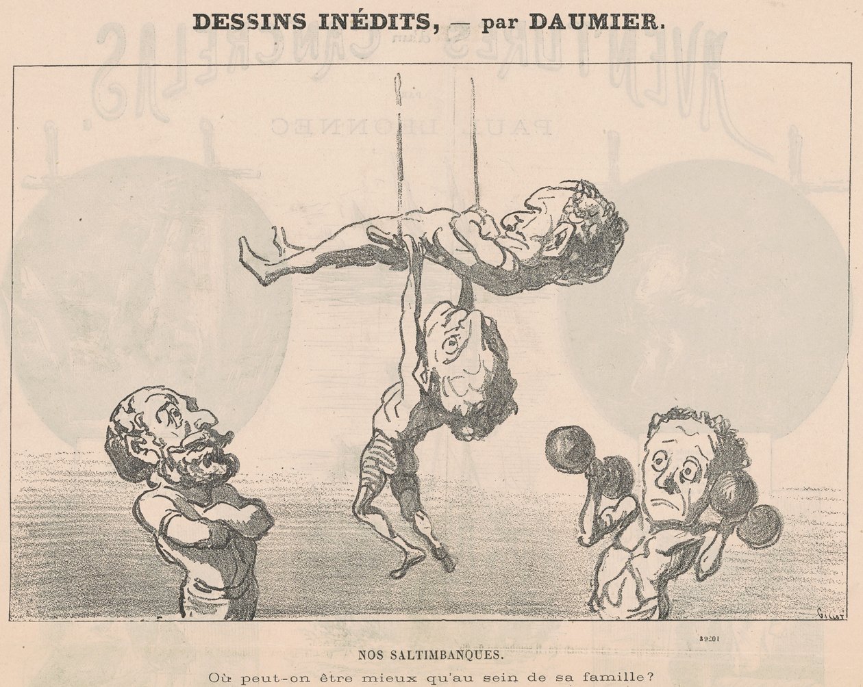 Vores bjerge af Honoré Daumier