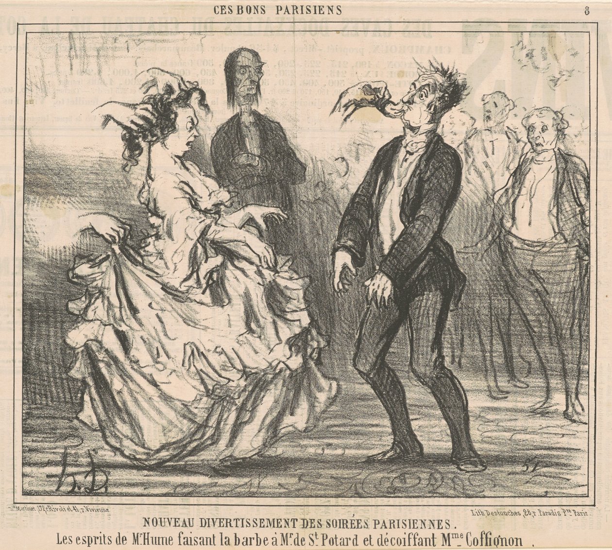 Ny aftenunderholdning af Honoré Daumier