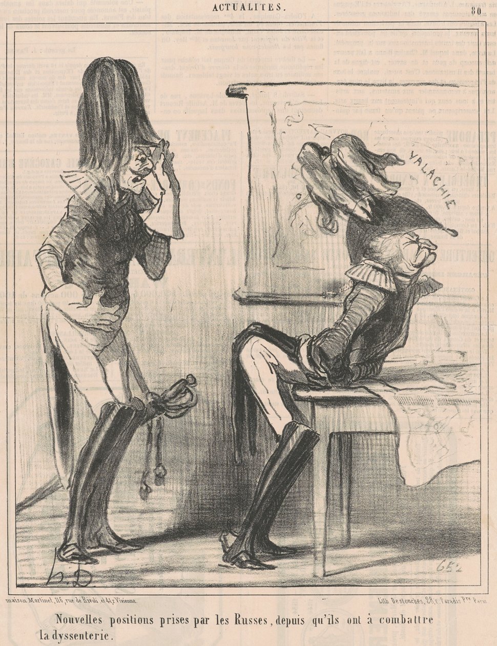 Nye holdninger indtaget af russerne ... af Honoré Daumier