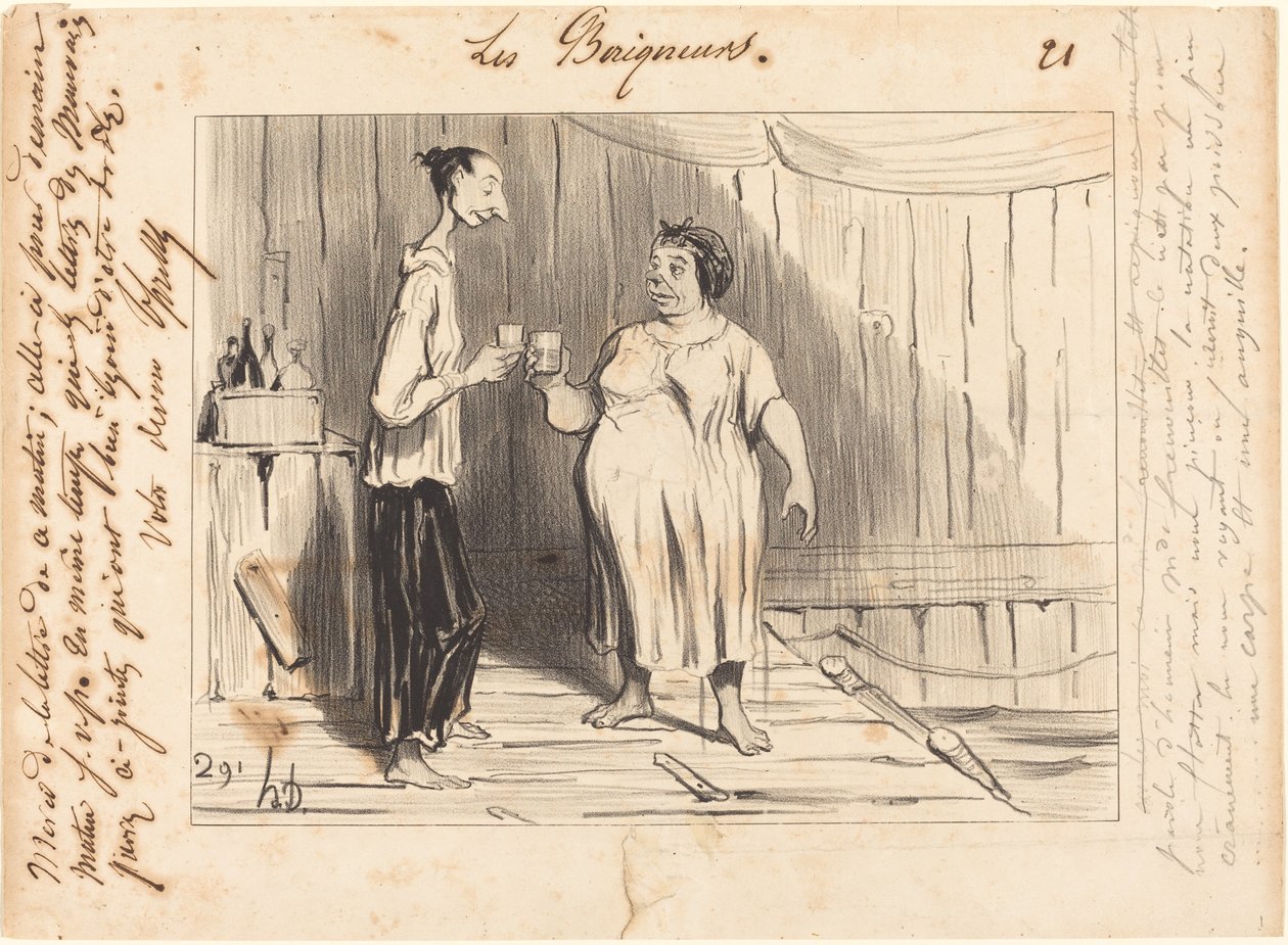 Æresord, fru Frenouillet... af Honoré Daumier
