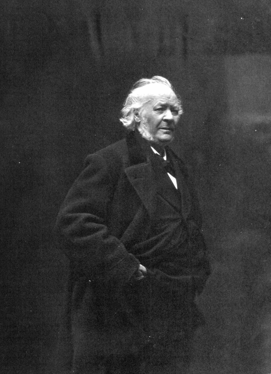Portræt af Daumier. af Honoré Daumier