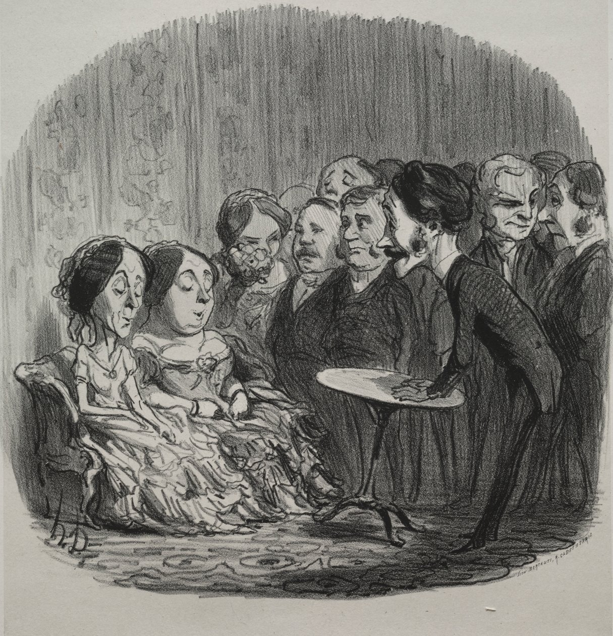 Rapper Spirits af Honoré Daumier