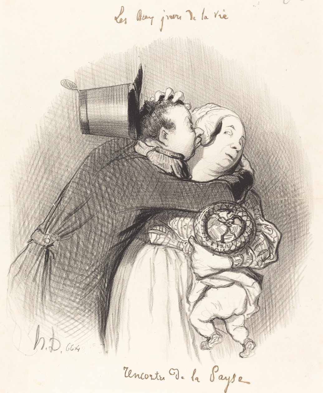 Landsmøde af Honoré Daumier
