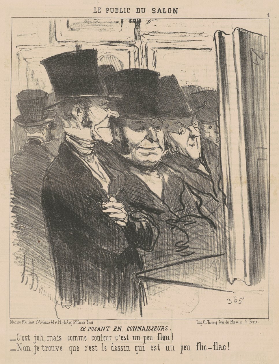 Udgiver sig som kendere af Honoré Daumier