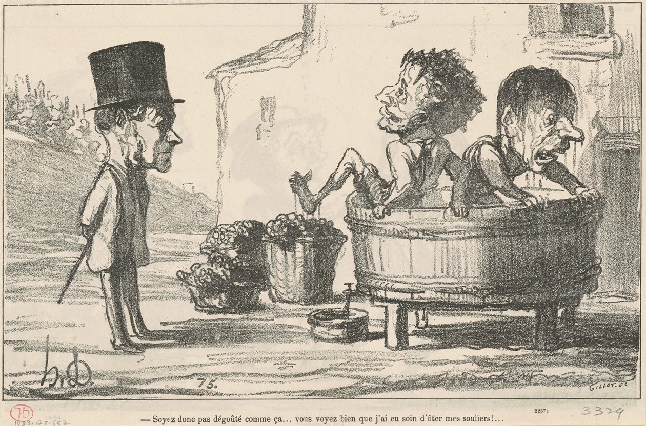 Så væmmes ikke sådan... af Honoré Daumier