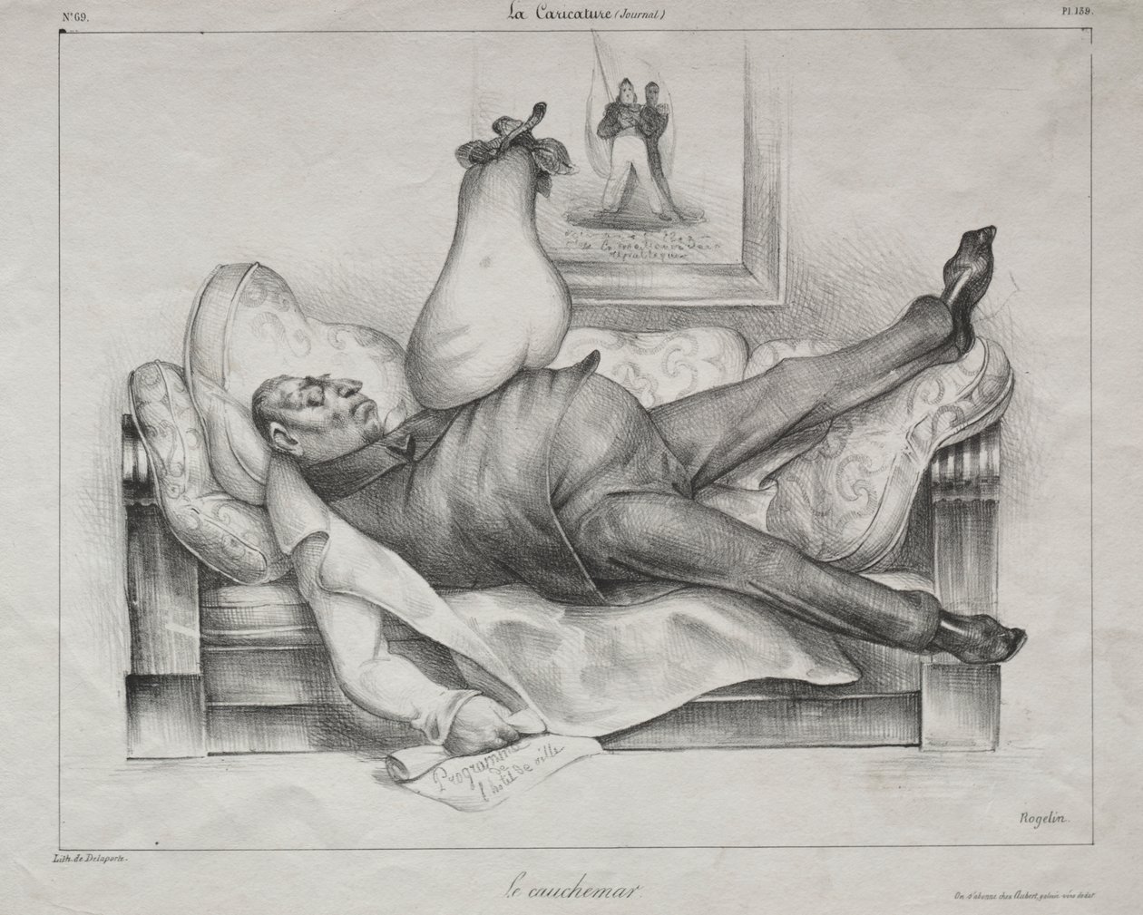 Mareridtet af Honoré Daumier