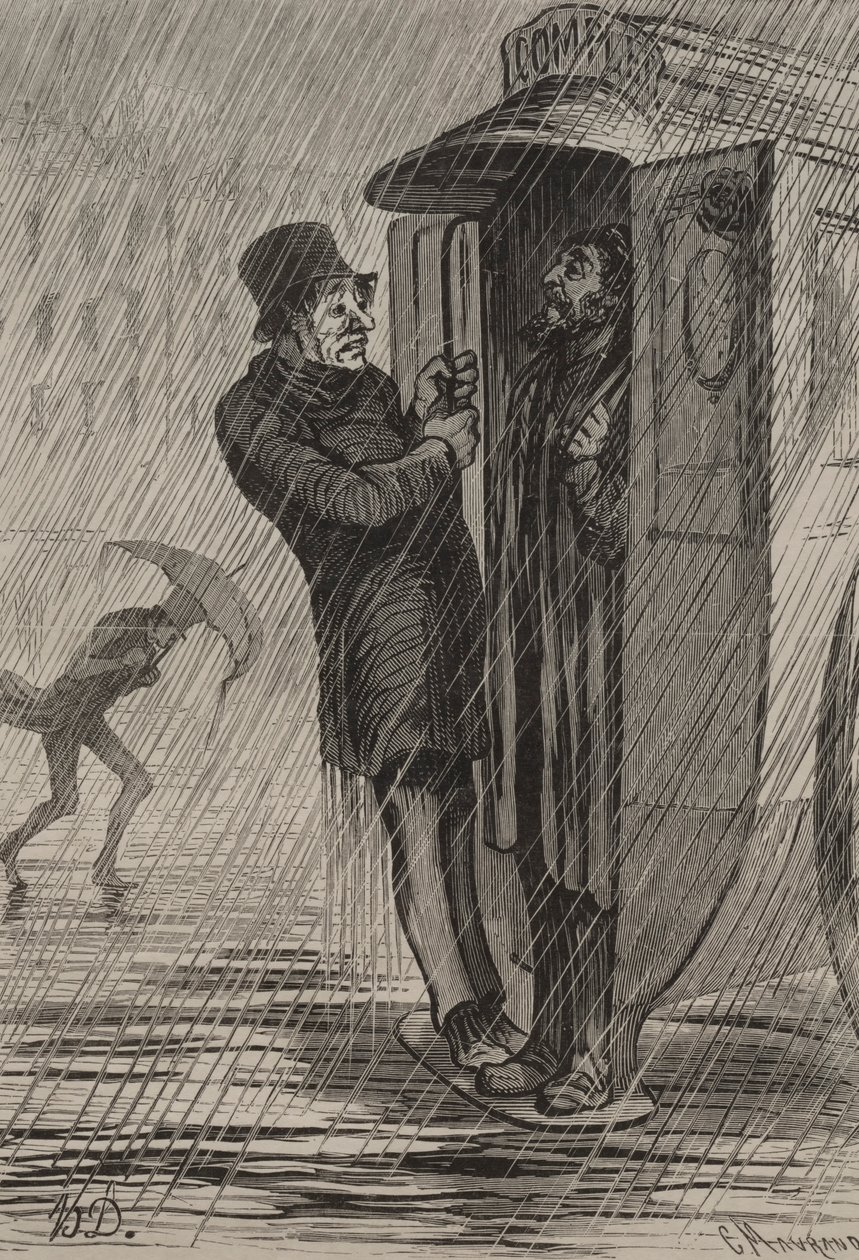 Omnibus: Fuld. af Honoré Daumier