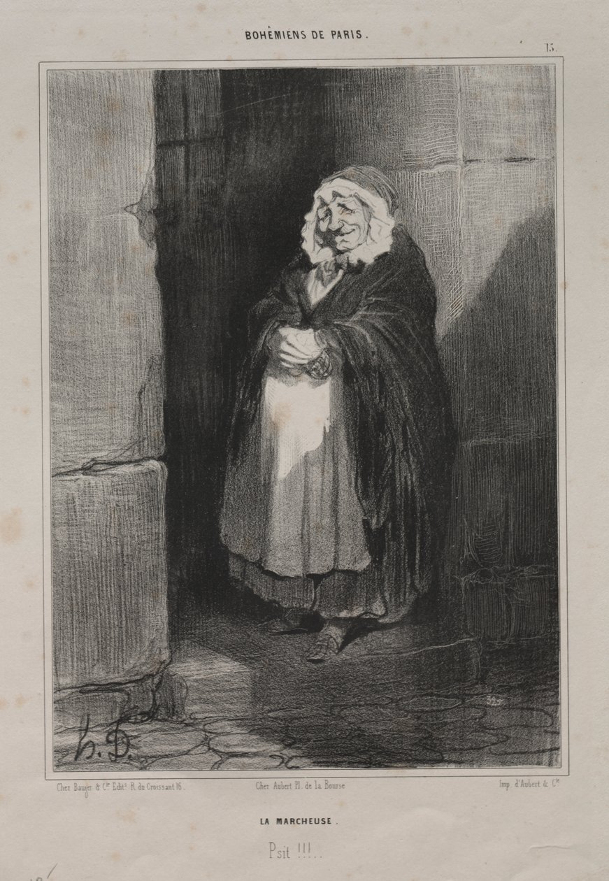 Fodgængeren af Honoré Daumier