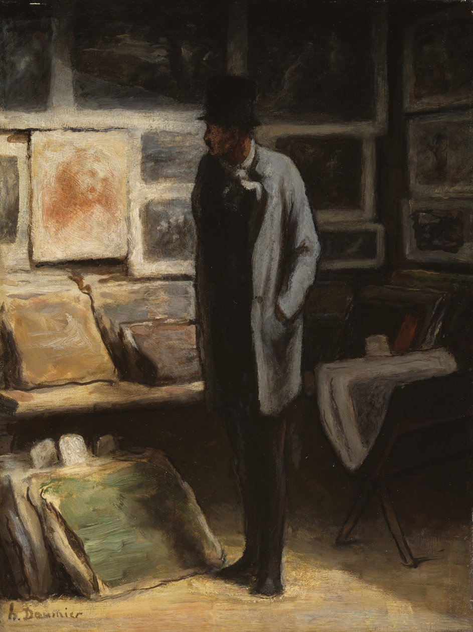 Tryksamleren, ca. 185763. af Honoré Daumier