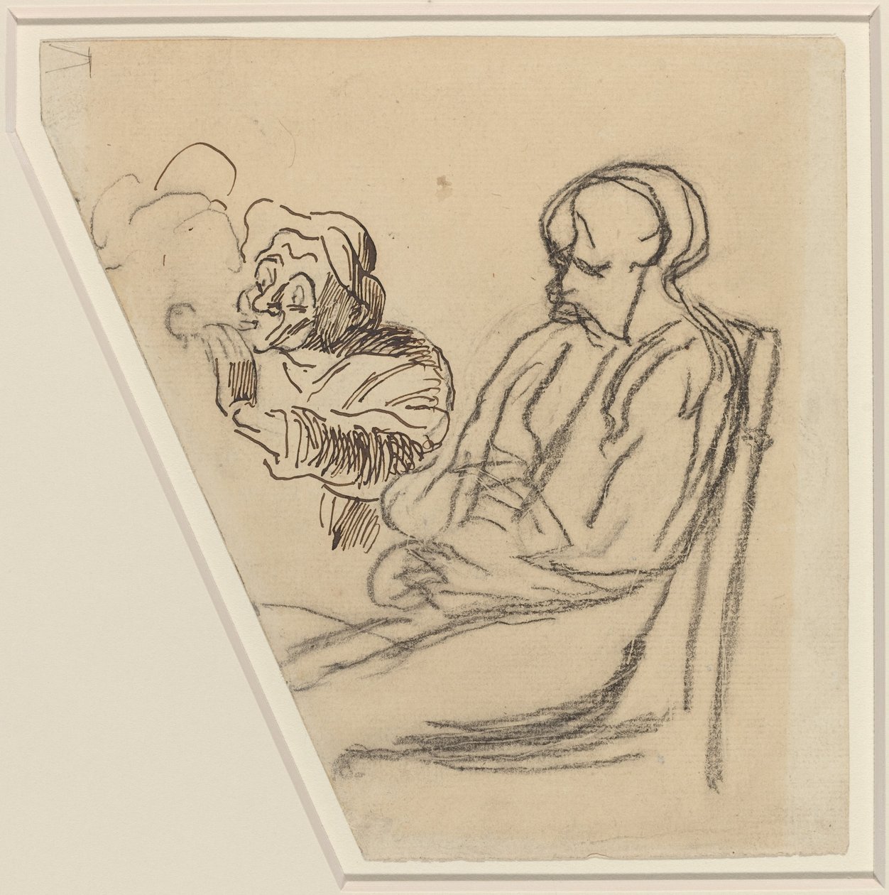 Rygeren af Honoré Daumier