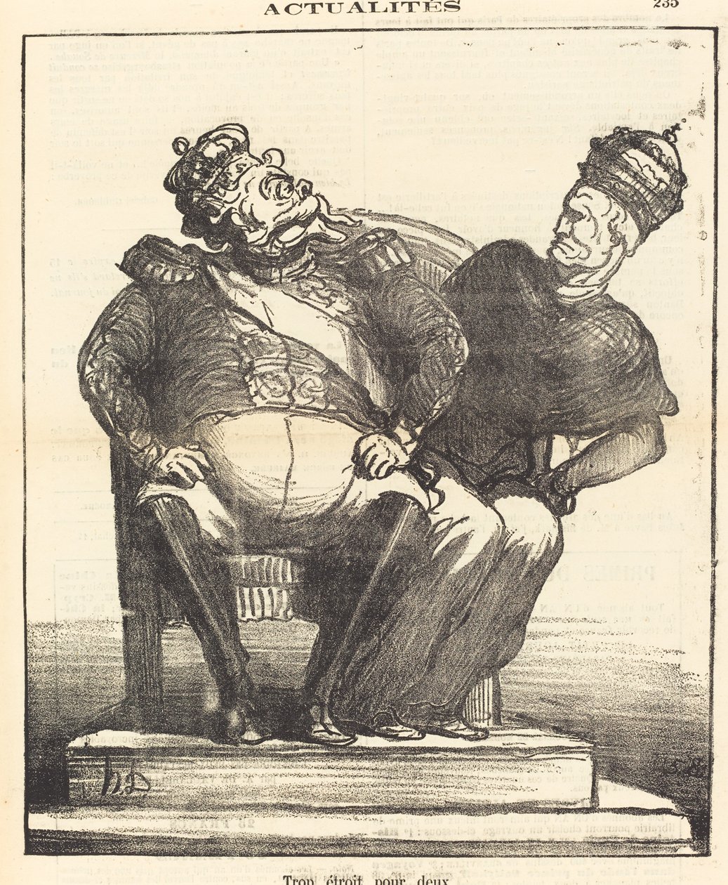 For smal til to af Honoré Daumier