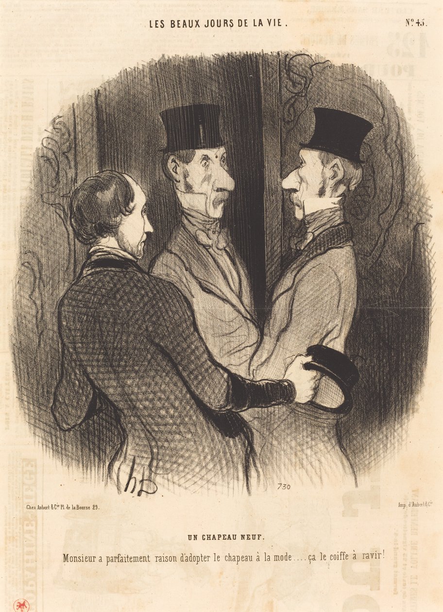 En ny hat af Honoré Daumier