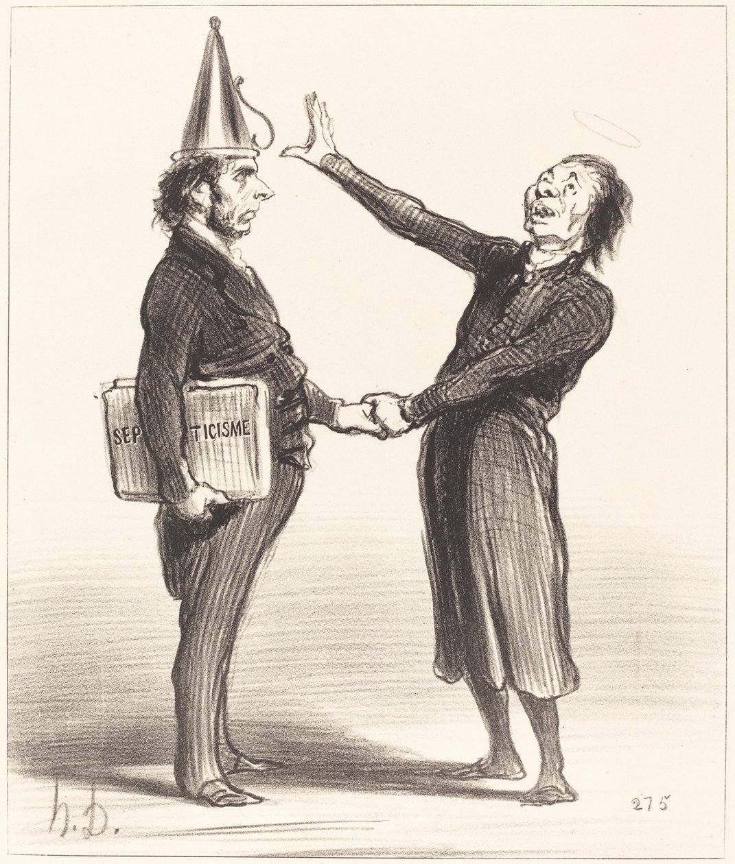En alliance af Honoré Daumier