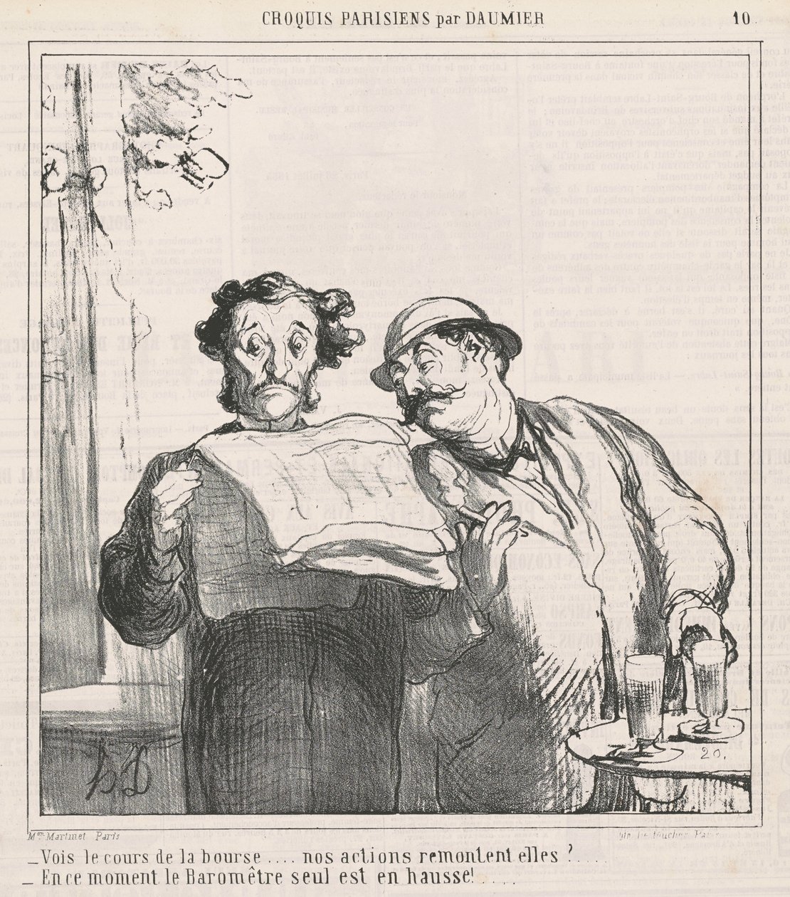 Se aktiekursen af Honoré Daumier