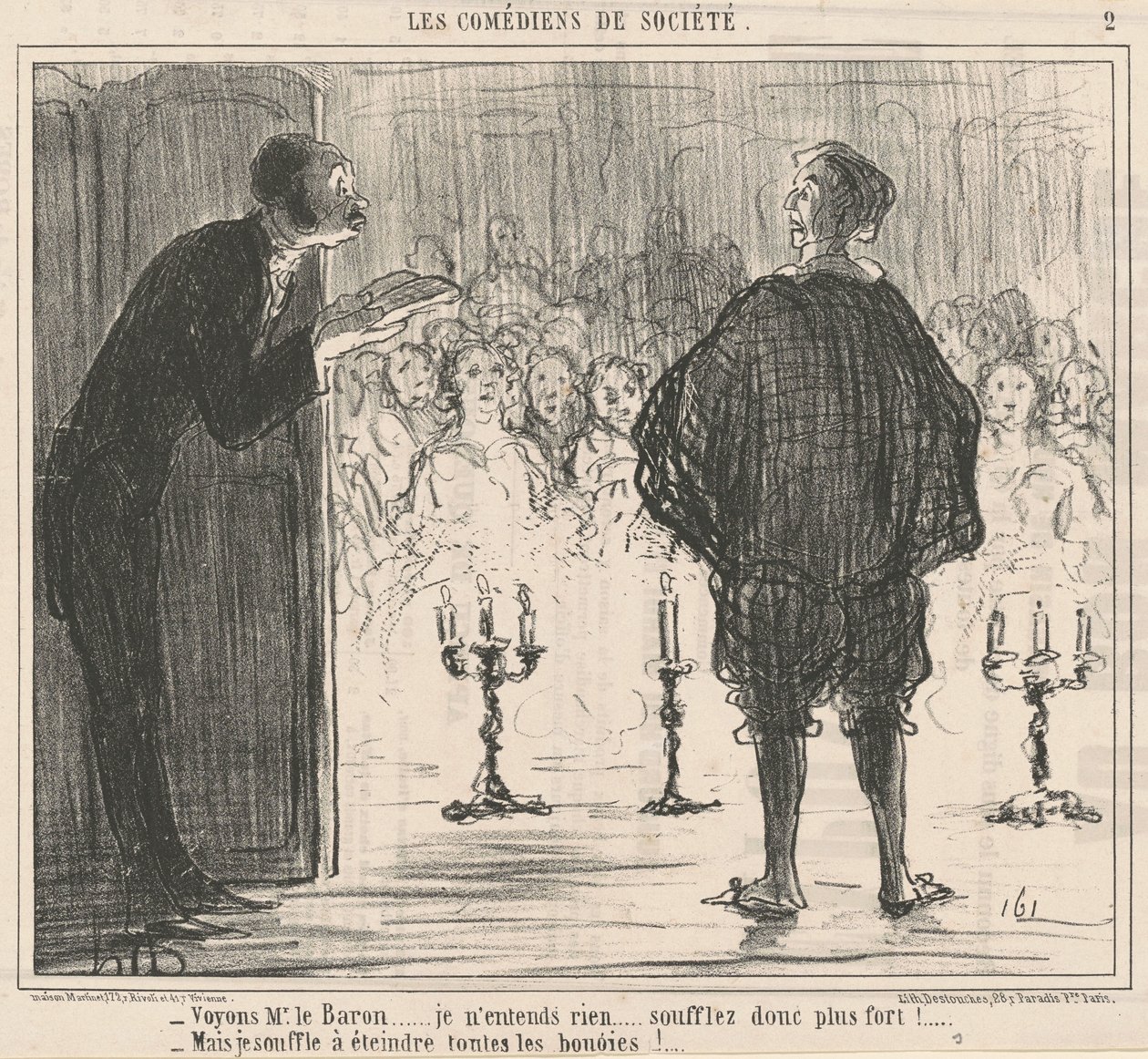 Lad os se Mr. Baron... af Honoré Daumier