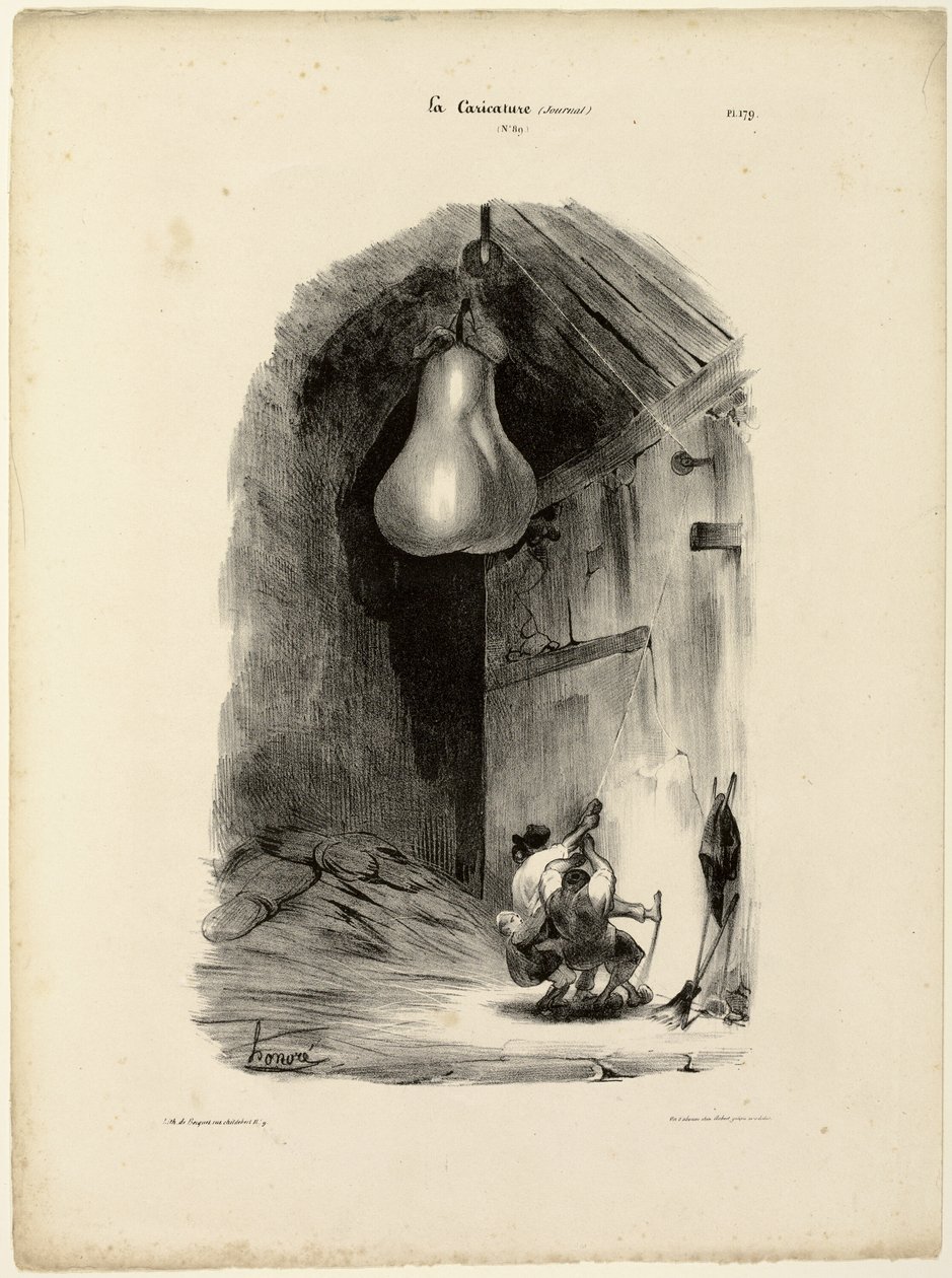 "Heave-ho!...Heave-ho! Heave-ho!", plade 179 af Honoré Victorin Daumier