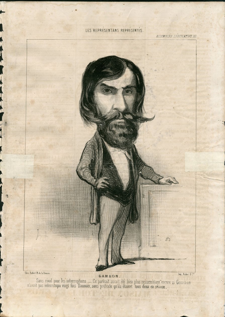 Charivari af Honoré Daumier