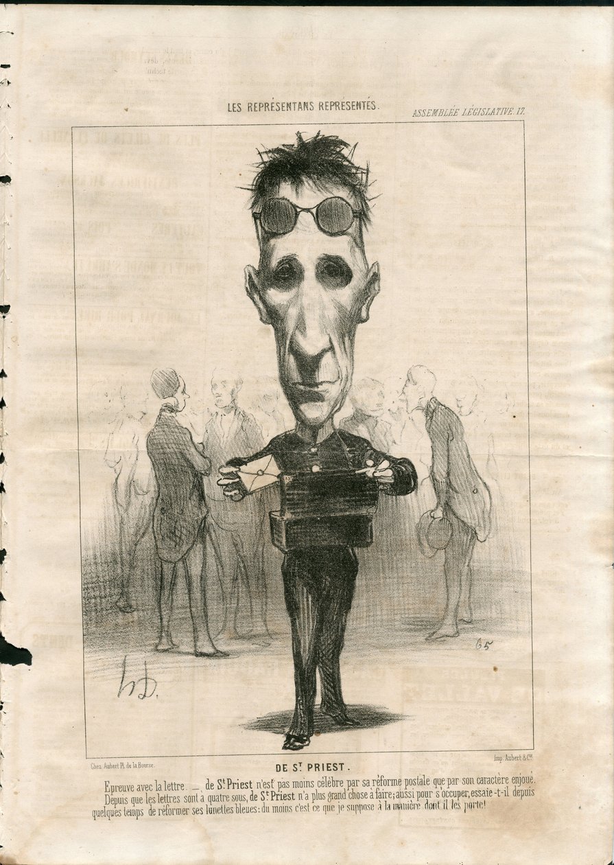 Le Charivari af Honoré Daumier