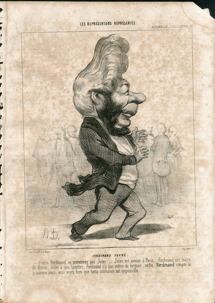 Charivari af Honoré Daumier