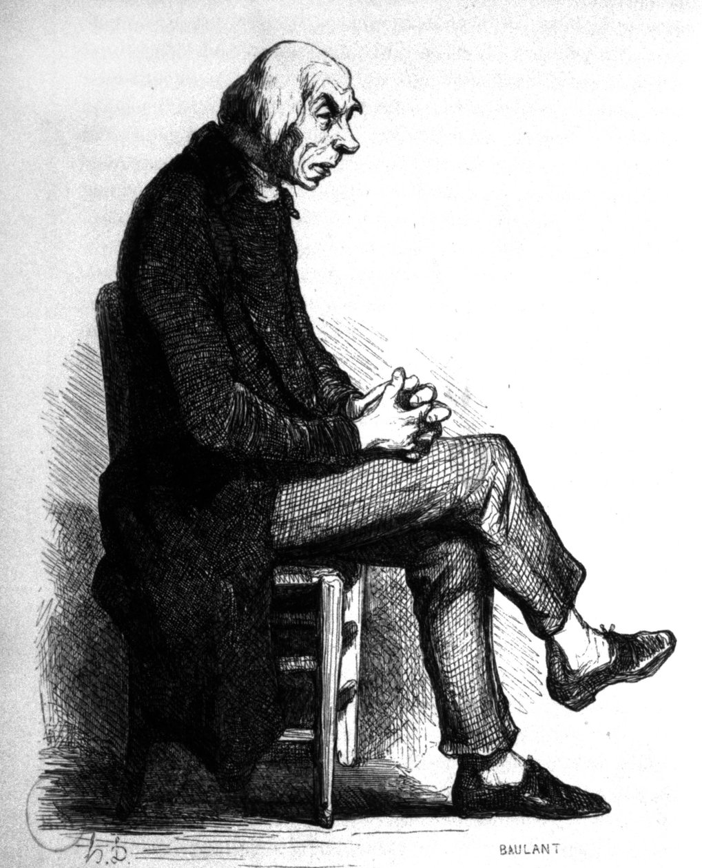 Pere Goriot af Honoré Daumier