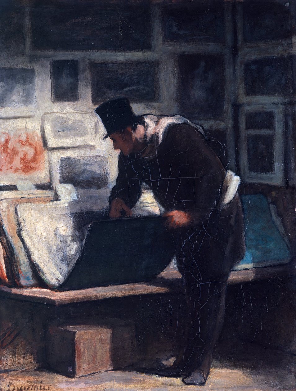 Print entusiast af Honoré Daumier