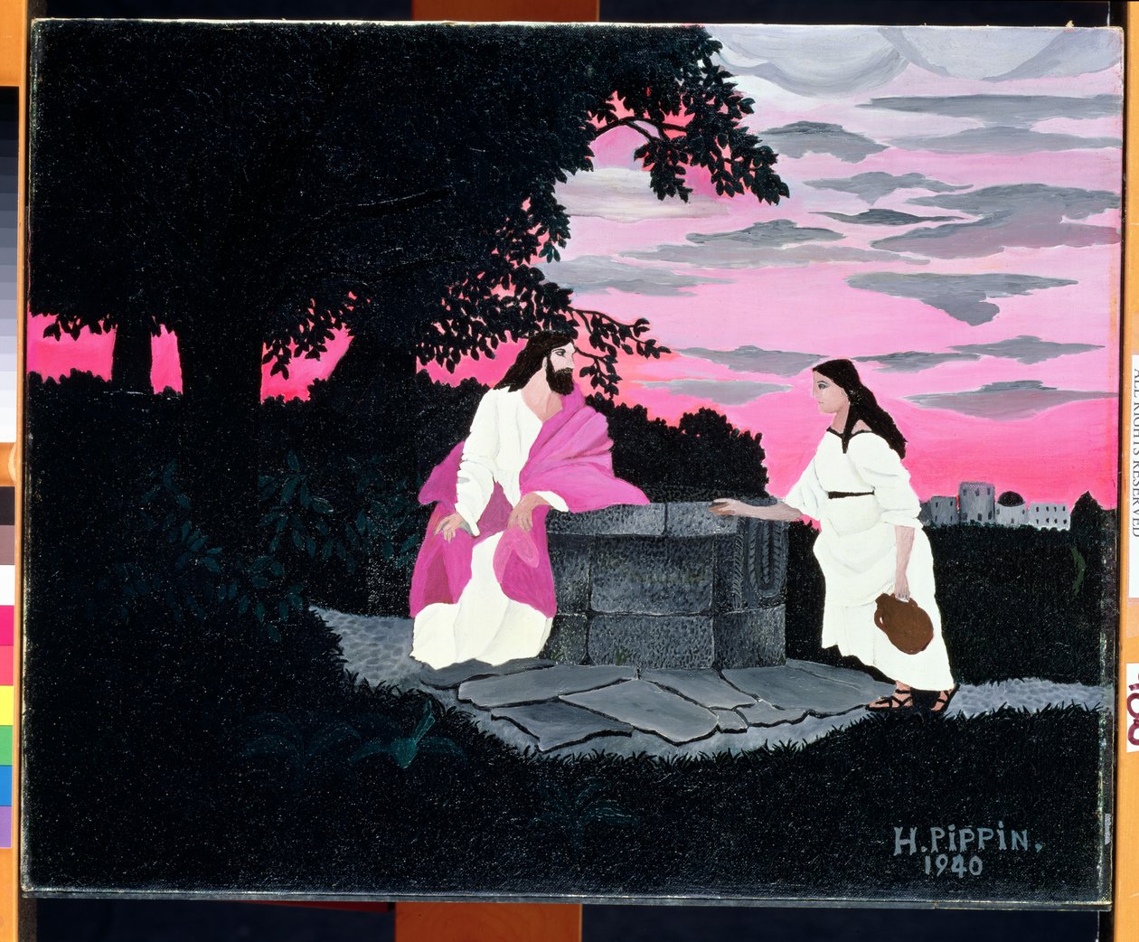 Kvinde fra Samaria af Horace Pippin
